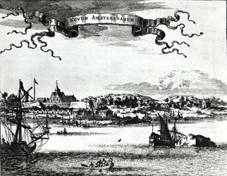 Nya Amsterdam, ca 1667